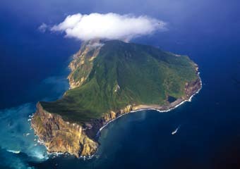 龜山島空拍圖