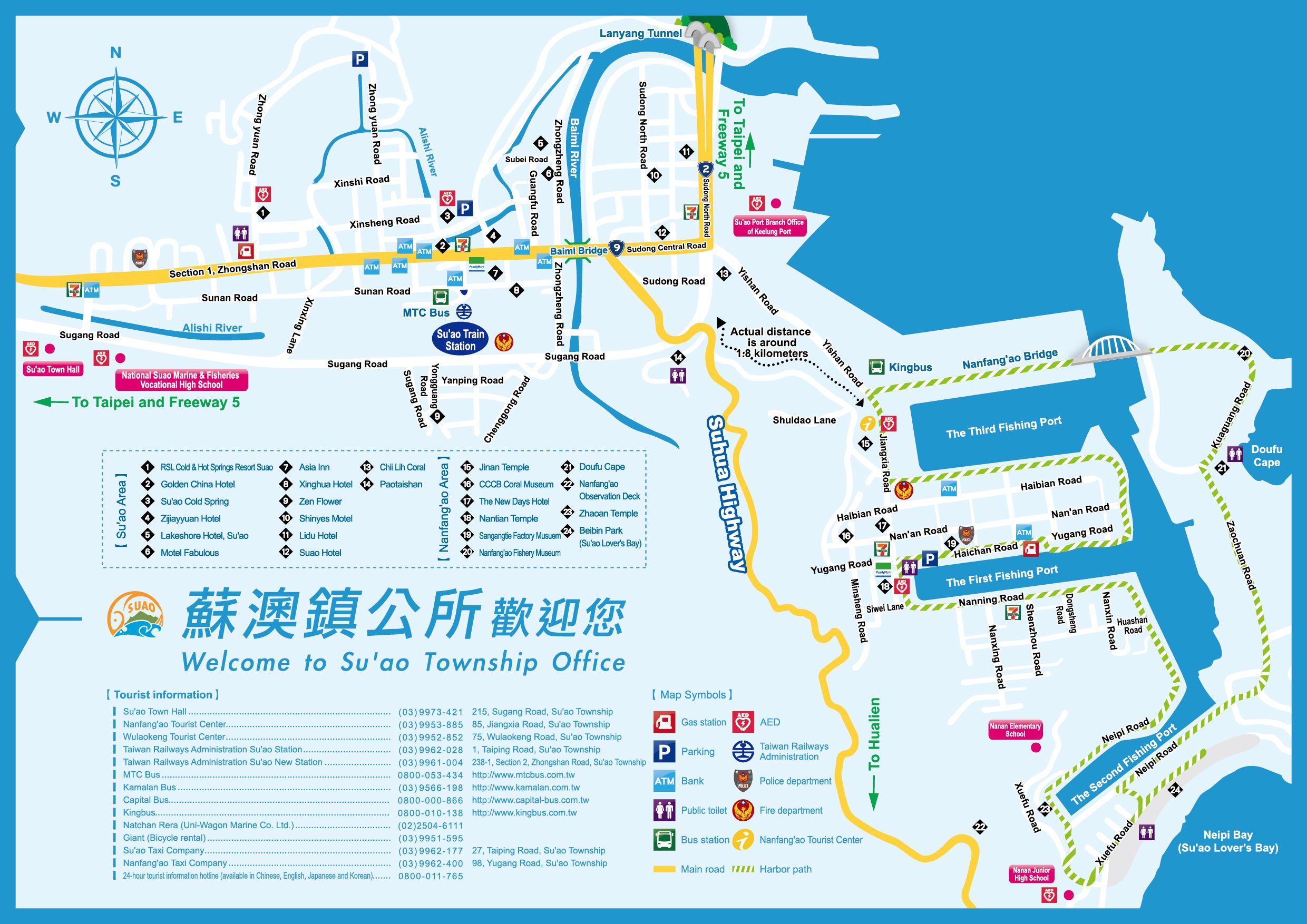 yilan travel map