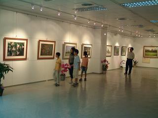 A Picture of Art Exhibition Room